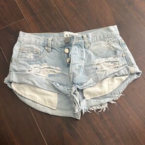 One teaspoon bandit shorts, size 22
